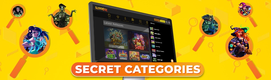 Secret Slot Categories at Slotastic