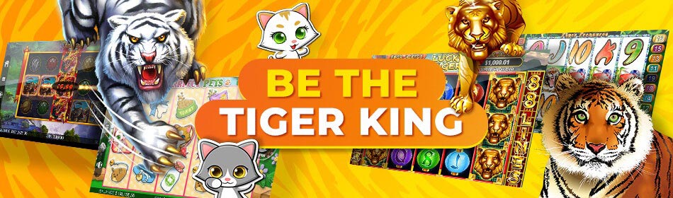 Be the Tiger King at Slotastic