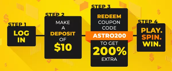 AstroPay Exclusive Bonus AstroPay Exclusive Bonus