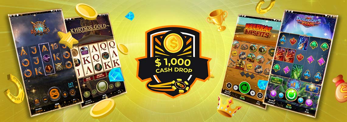 Slotastic Monthly Cash Drop Tournament