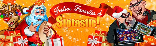 Online Christmas Slots at Slotastic!