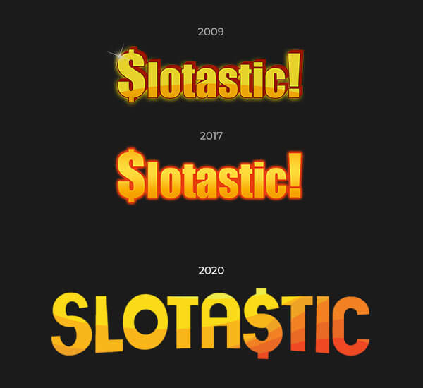 Slotastic Logo History