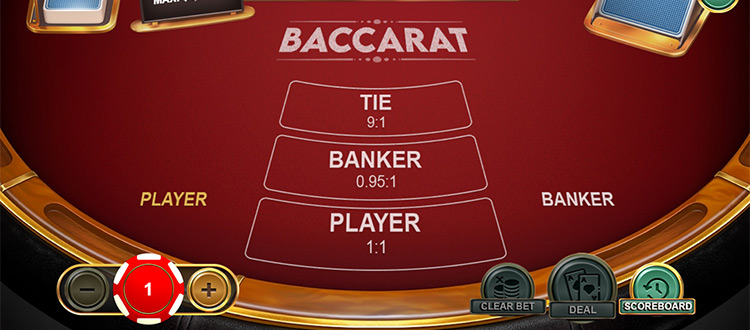 Play Online Baccarat at Slotastic