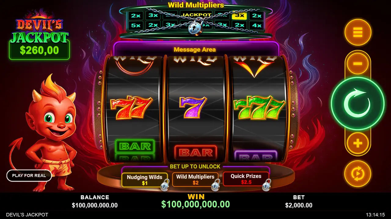 Devil’s Jackpot Slot at Slotastic Devil’s Jackpot Slot at Slotastic