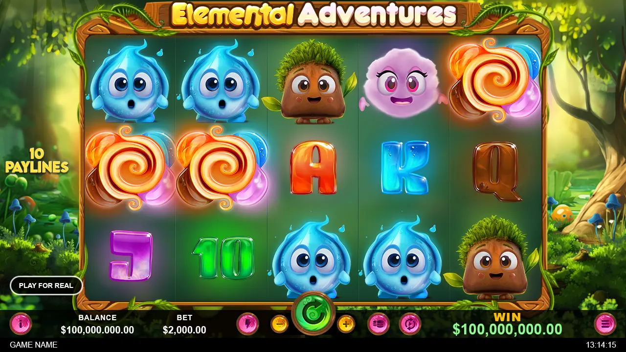 Elemental Adventures Slot Gameplay