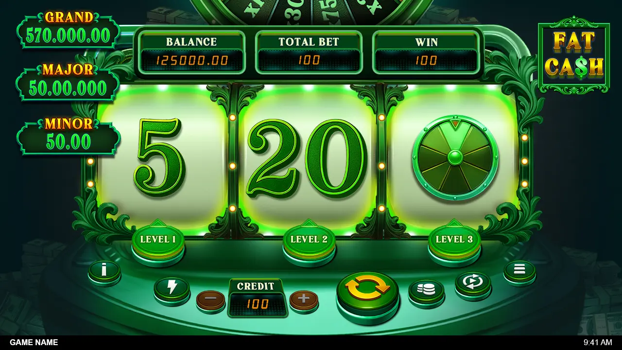 FAT CA$H Slot Gameplay