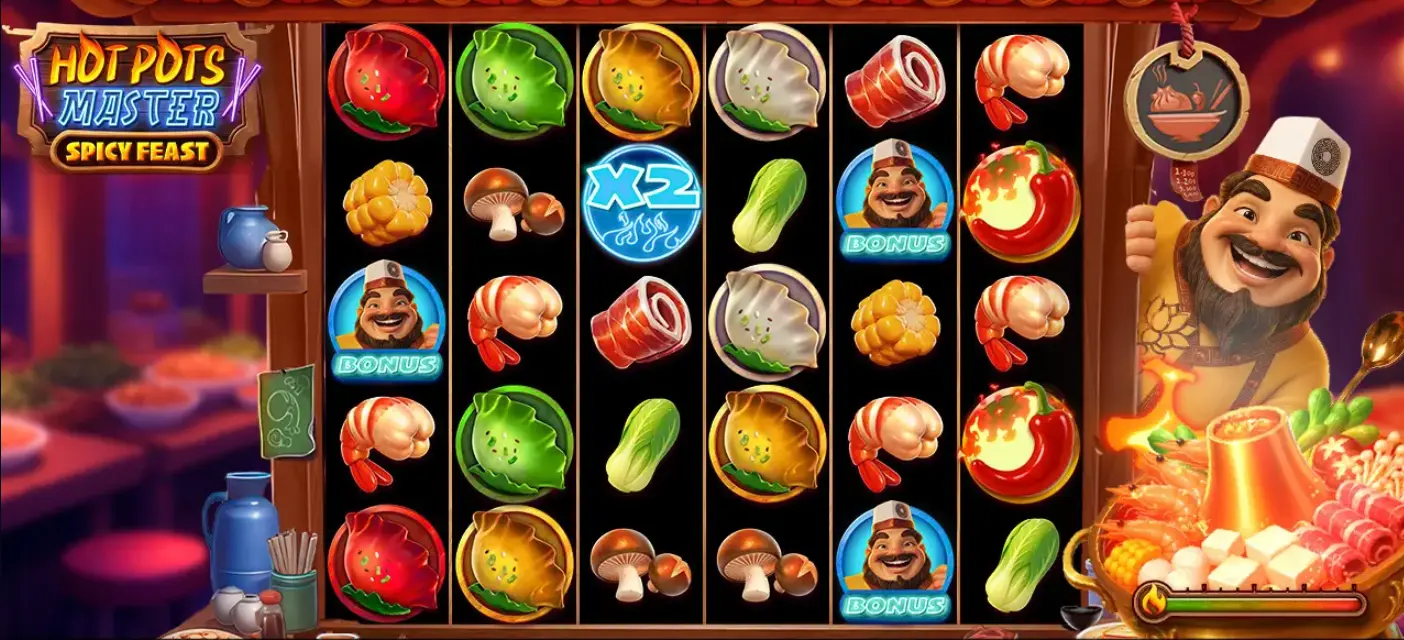 Hot Pots Master Spicy Feast Slot at Slotastic Hot Pots Master Spicy Feast Slot at Slotastic