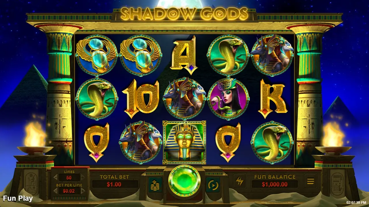 Shadow Gods Slot at Slotastic Shadow Gods Slot at Slotastic